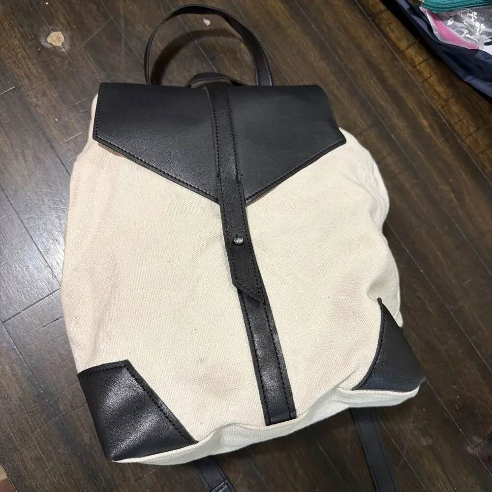 deux lux vegan leather backpack KKXIU Trendy Purse for Women and Ladies Shoulder Travel Daypacks Bags (Z-Brown) : Clothing, Shoes & Jewelry Deux Lux Vegan Leather Black/Cream